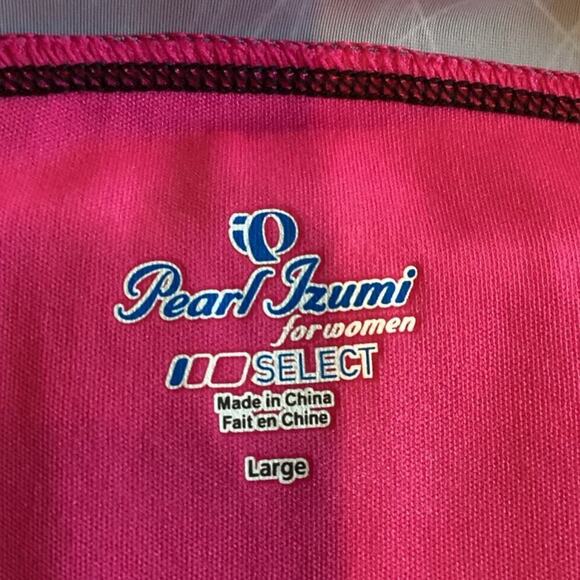 Pearl Izumi Women Cycling Jersey L Large Biking Kit Pink Select Triatholon Girly - Picture 2 of 13